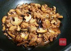 Illustration of how to make fried chicken with mushrooms 7