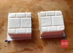 Illustration of how to make cheese, floss and tofu 2