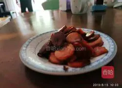 Illustration of unique ham slicing method 6