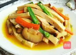 Illustration of how to make dried mushrooms and beans 7