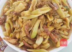 Illustration of how to make fried rice and beans 11