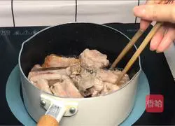 Illustration of how to make sweet and sour pork ribs 9
