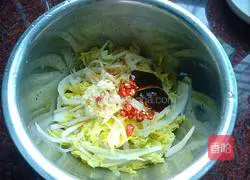 Illustration of how to make steamed baby cabbage 4