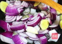 Illustration of how to make curry beef 3