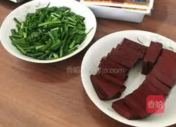 Leek and pig blood soup recipe 1