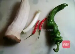 Illustration of how to make fried king oyster mushrooms 1