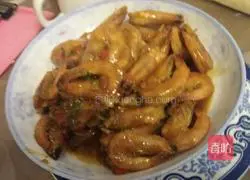 Illustration of how to cook shrimps braised in tomato oil 9