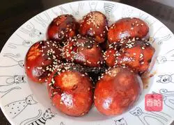 Illustration of braised quail eggs (eggs) 13