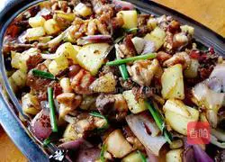 Illustration of how to make spicy chicken diced 14