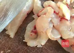 Illustration of how to make peony fish fillets (flowers blooming for wealth) 5