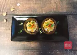 Illustration of how to make meat stuffed with mushrooms 4