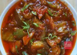 Illustration of how to make fish-flavored eggplant 17