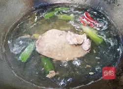Illustration of how to make boiled pork liver 10