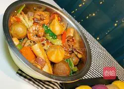 No need for hot pot Illustration of how to make spicy hot pot with base ingredients (suitable for people who don’t like spicy food) 1