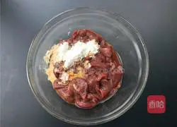 Illustration of how to make sweet and sour pork liver 3