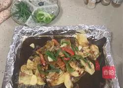 Illustration of how to make lobster-flavored potato grilled fish 18