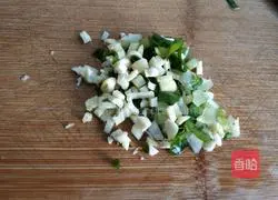 Illustration of how to make spicy tofu 3