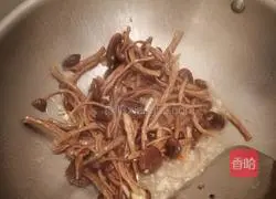 Illustration of how to make beef tea tree mushroom 5