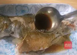Illustration of how to make steamed seabass 17