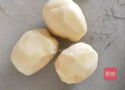 Illustration of how to make golden potato shrimp balls 5 