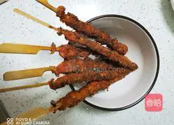 Illustration of how to make fried bone and flesh 6