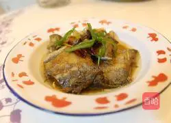 Illustration of braised hairtail fish 6