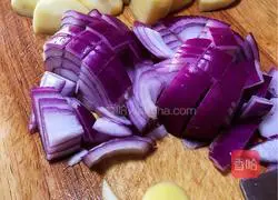 Illustration of how to make curry beef 2