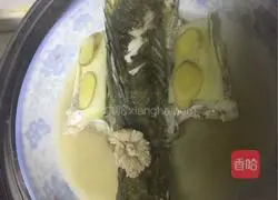 Illustration of home-style steamed mandarin fish 4