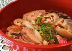 Dad's steamed elbow when I was a child Illustration of how to make flowers 5