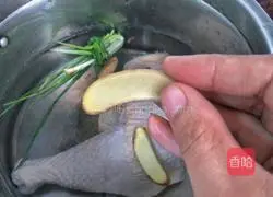 Illustration of how to make saliva chicken 3