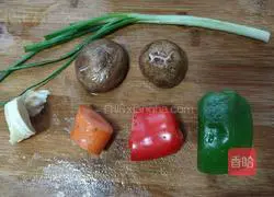 Fried Duck Illustration of how to make gizzard slices 2