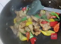 Illustration of how to make sweet and sour pepper meat slices 8