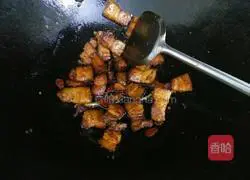 Illustration of how to make braised pork 5