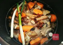 Illustration of braised yam ribs 9