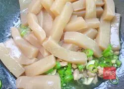 Illustration of how to make minced meat konjac tofu 8