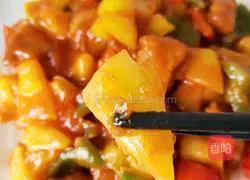 Illustration of how to make pineapple sweet and sour pork 18