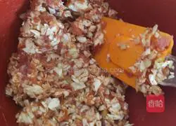 Tamako Tofu Illustration of how to make steamed pork 2