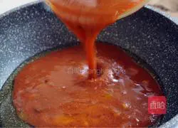 Illustration of how to make stir-fried leeks and shrimp paste 5