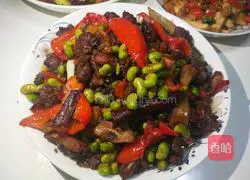 Huaihua Edamame Stir-fried Duck Recipe Illustration 11