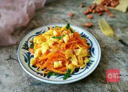 Illustration of how to make scrambled eggs with carrots 11