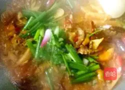  Illustration of how to make Qianjiang chicken offal 14