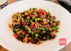 Thousand-knife meat recipe illustration 7