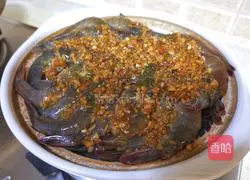 Illustration of how to make radish, enoki mushrooms and shrimp stew 8