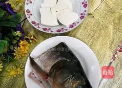 Changzhou~Braised fish head Illustration of how to make stewed tofu 1