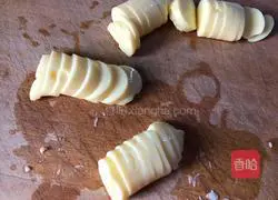 Illustration of how to make hibiscus tofu 2