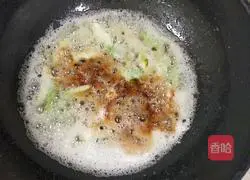 Illustration of how to make fried shrimps with broccoli 5