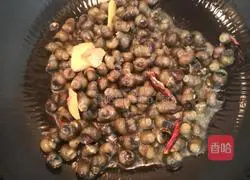 Illustration of how to make kale snails 12