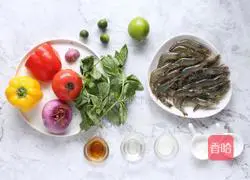 Thai Basil Shrimp Recipe Illustration 1