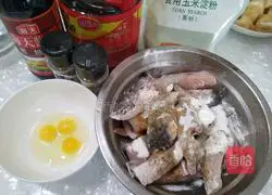 Illustration of braised grass carp cubes in tempeh sauce 4