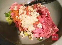 Illustration of how to make low-looking pepper stuffed meat 2